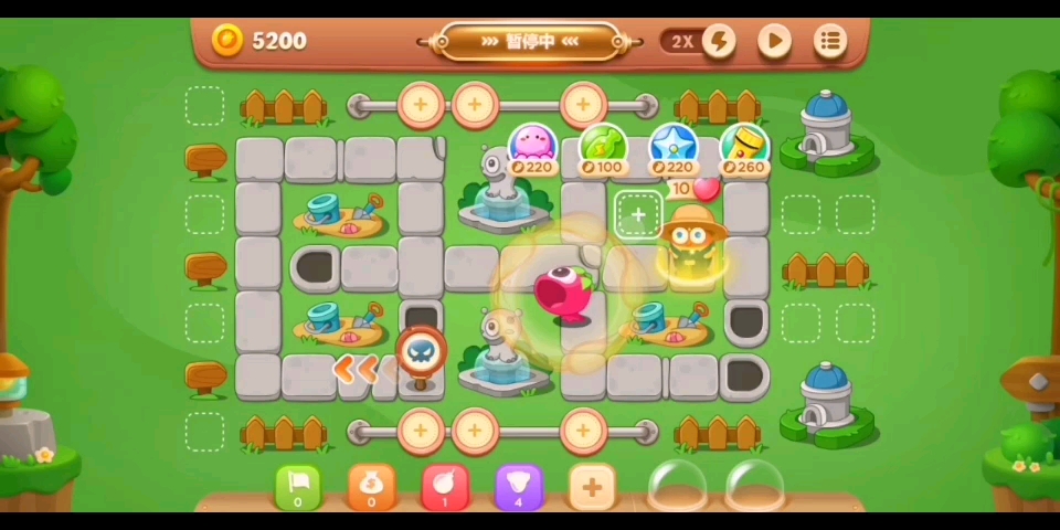 保卫萝卜3公园第35关