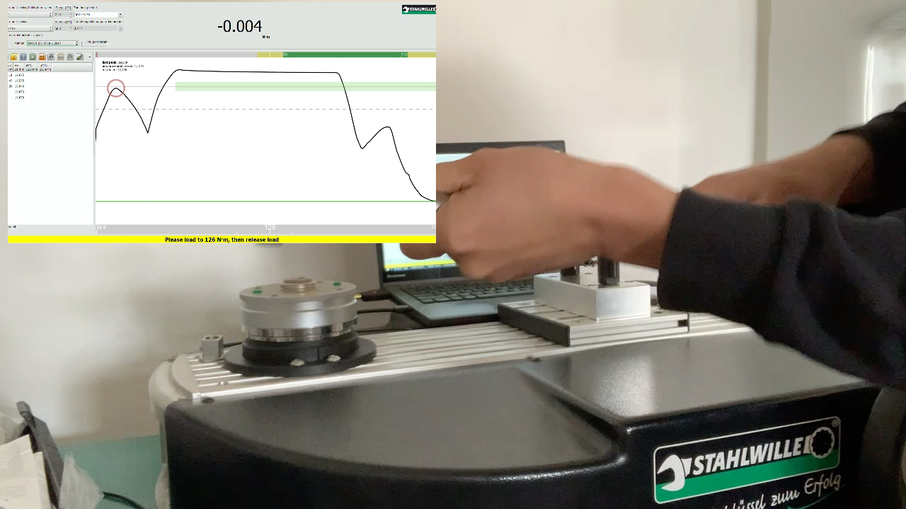 德国Kraftmuller穆勒扭力扳手20210牛米精度测试达威力测试仪计量视频.哔哩哔哩bilibili