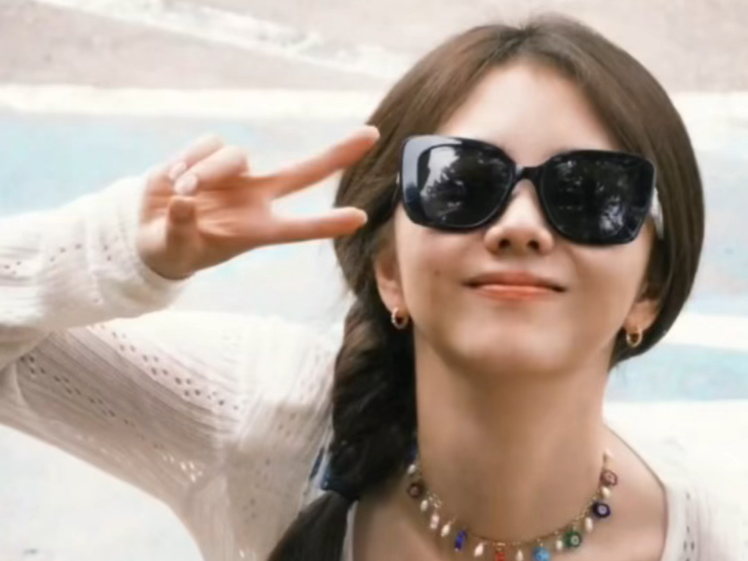 谭松韵 #chanel #香奈尔太阳镜#近视太阳镜 ch5422 上脸好精致 显白