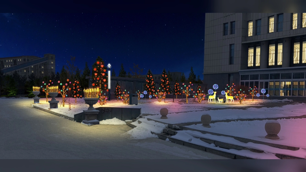 领路人照明设计:春节节日灯光设计,原创不易,切记盗用.