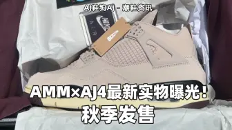 Download Video: AMM×AJ4最新实物曝光！