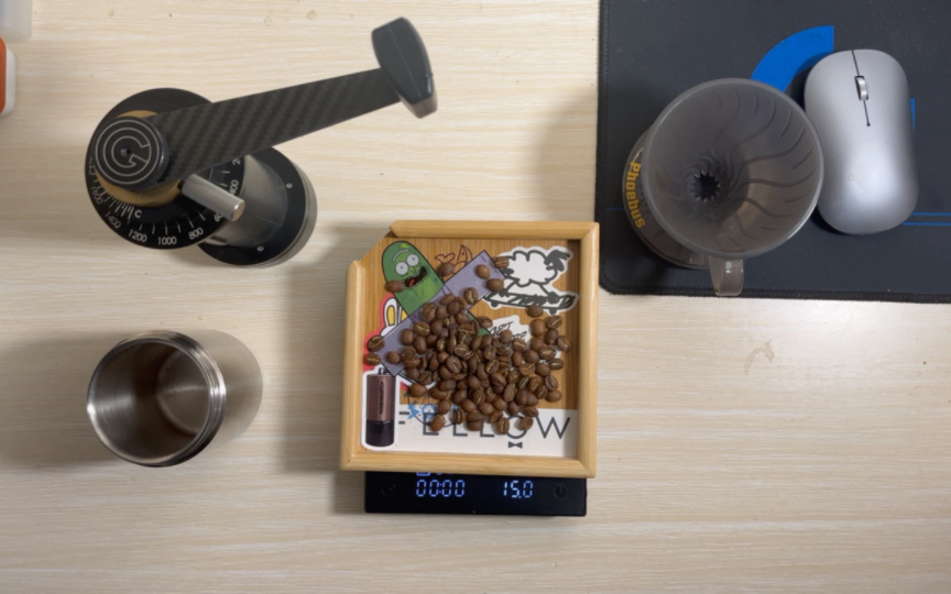 phoebus滤杯首次使用 给lido也换了个碳纤长摇杆