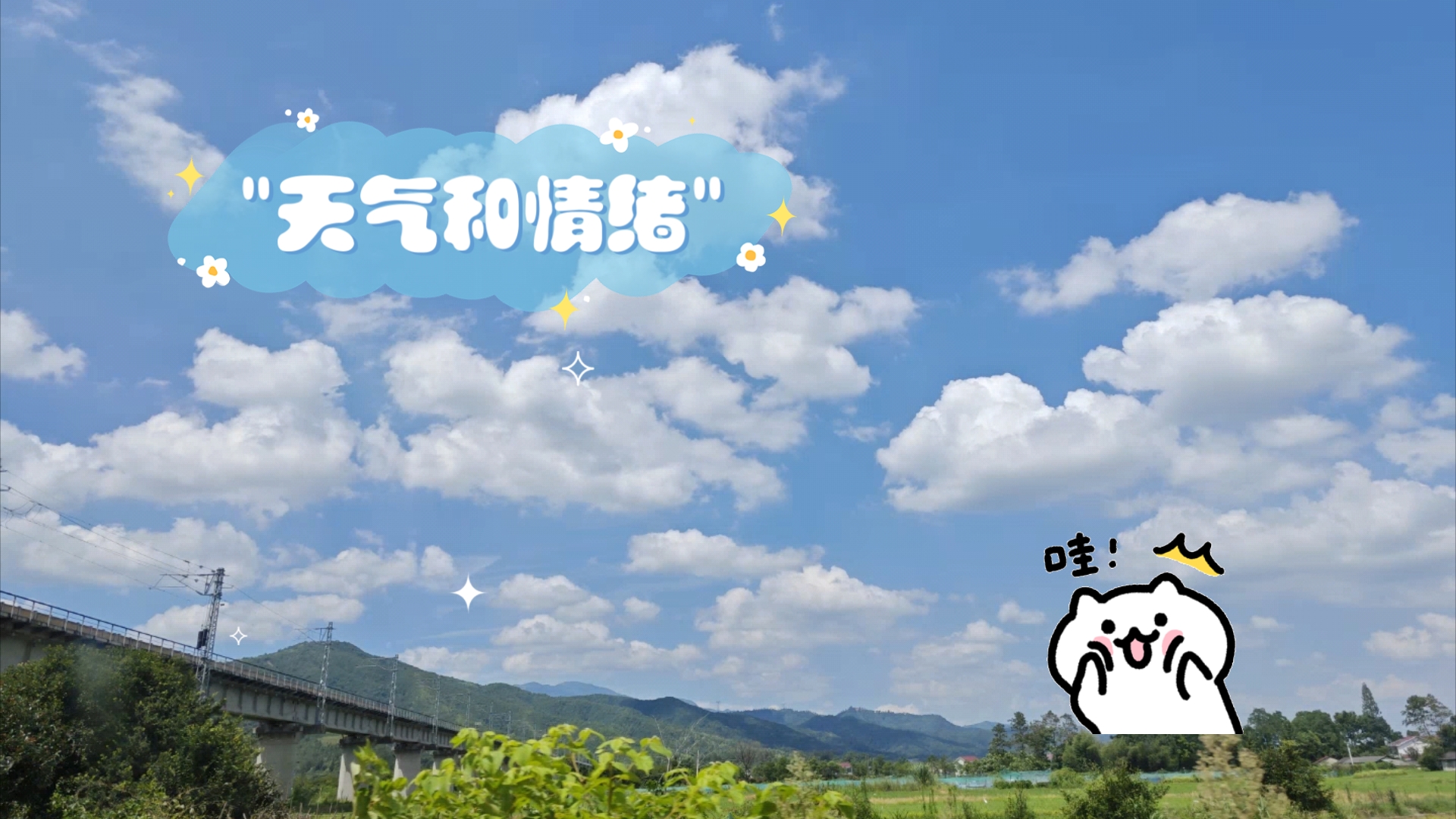 我喜欢的天气晴天今日情况