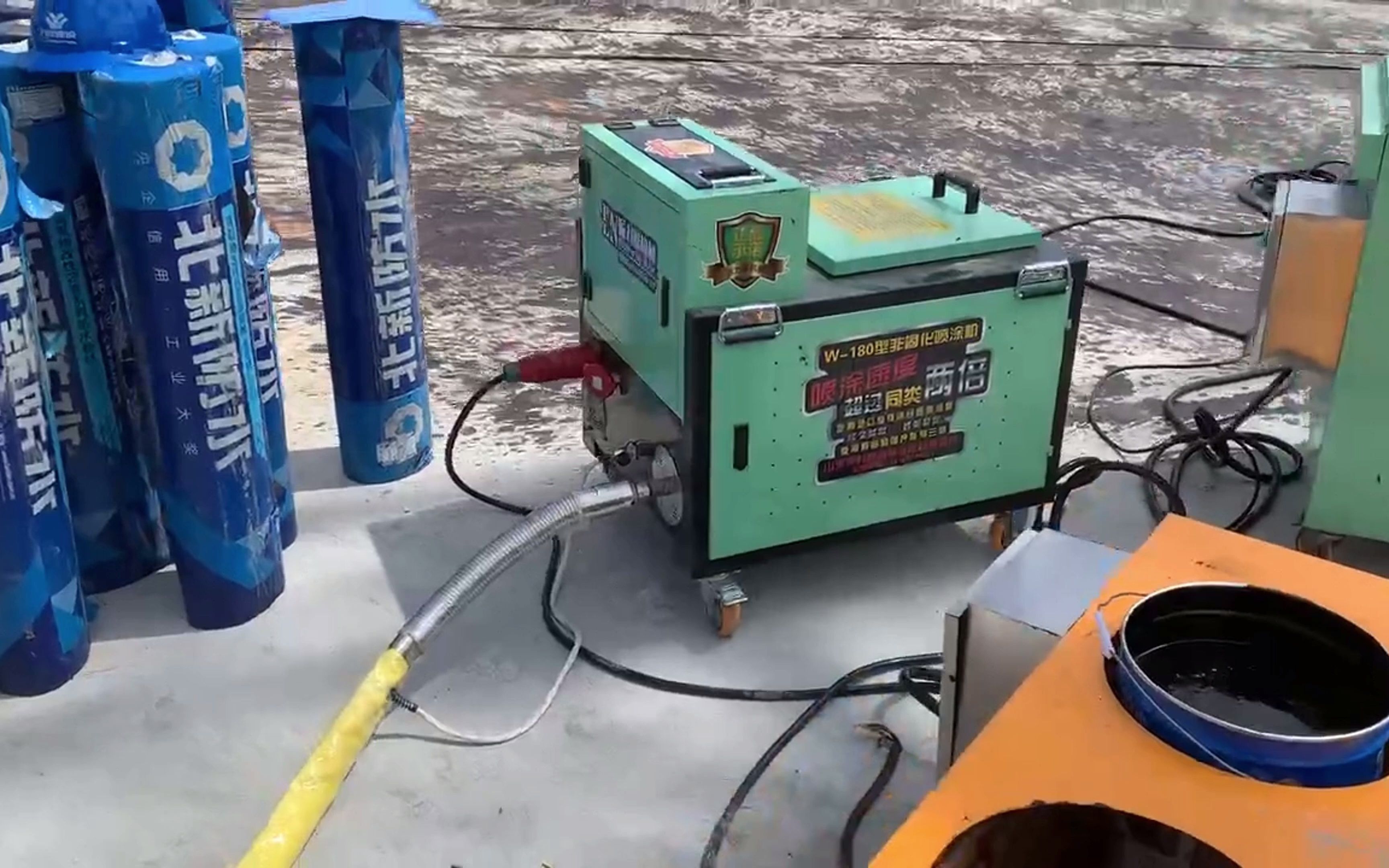 沥青非固化喷涂机 非固化喷涂设备 便携式恒温喷涂机