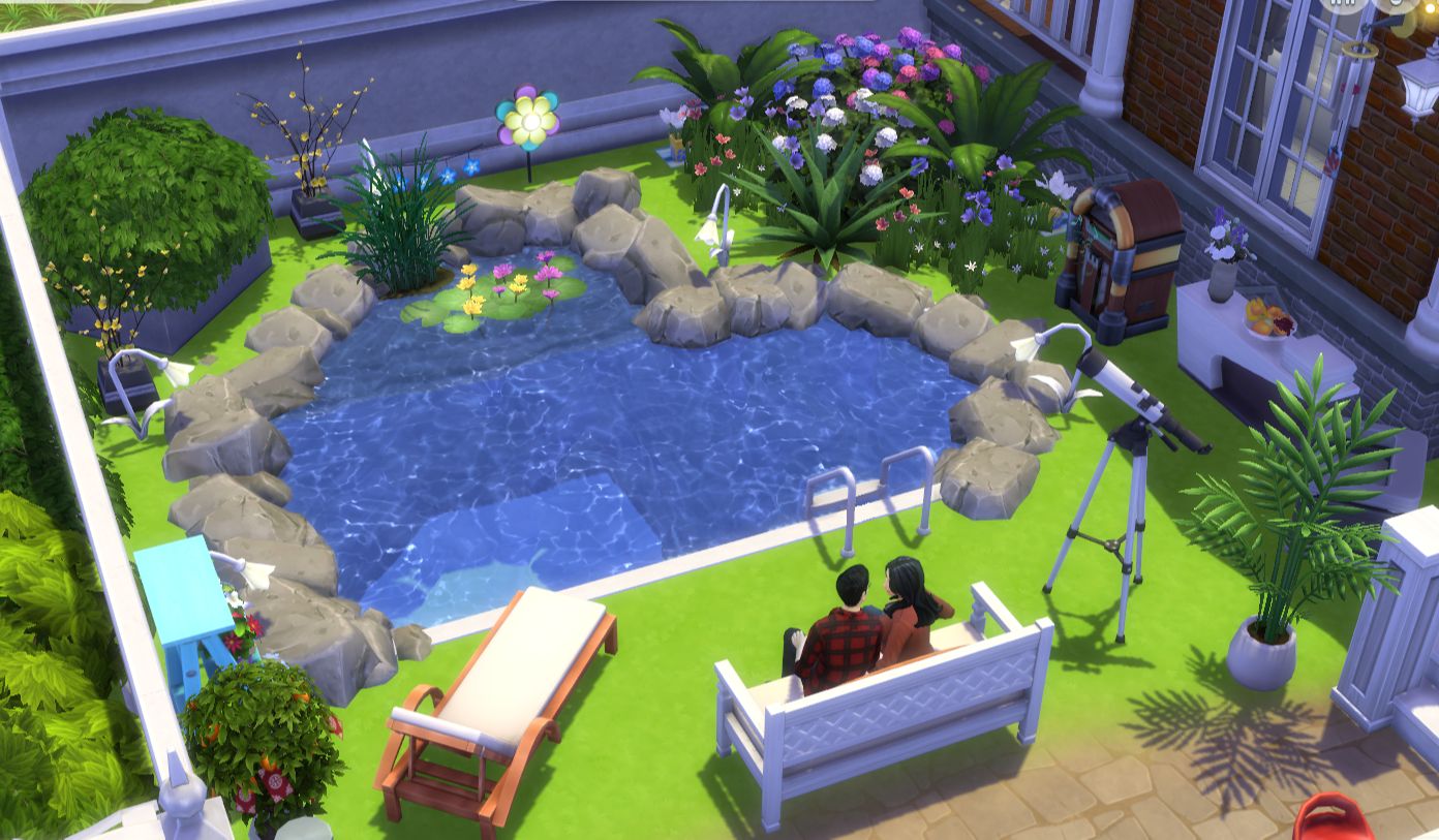 ts4 the sims4 模拟人生4 建筑以及自建泳池参考