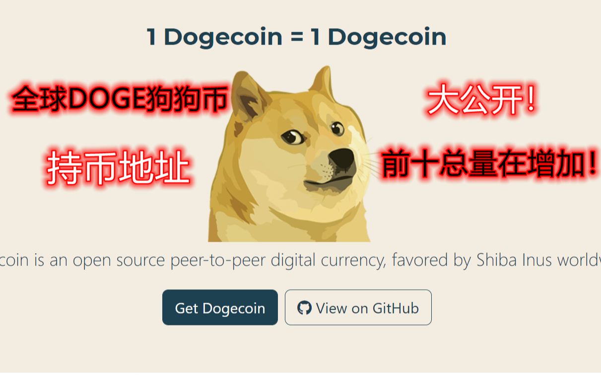 DOGE币行情(doge币行情最新价格)