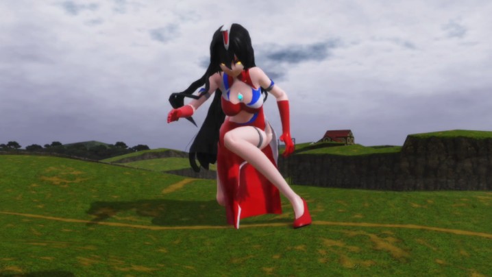 娘化高斯奥特曼.闪亮登场