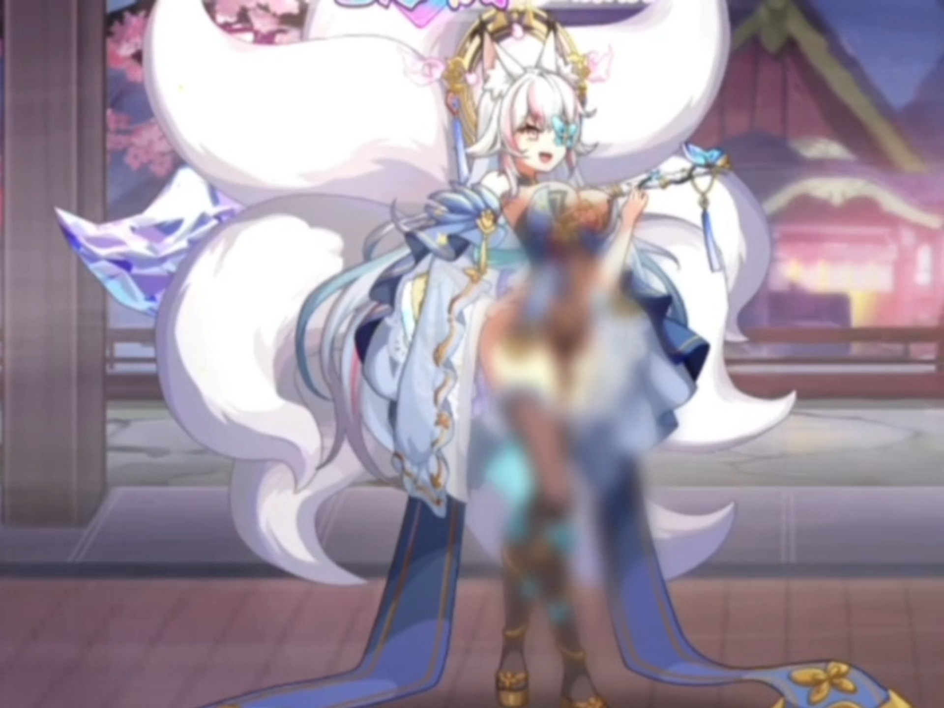 九尾妖狐,玉藻前建模展示