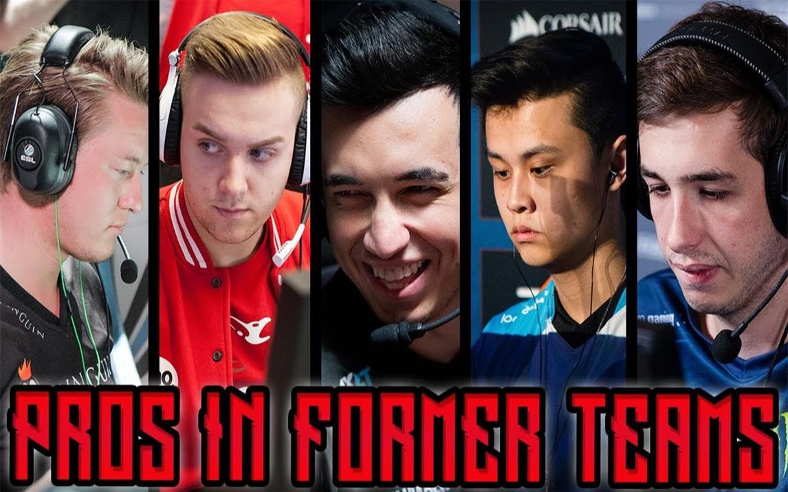 【csgo】职业选手在前战队时候的精彩表现!