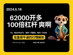 Download Video: 爽翻了|在62000加仓了一部分|开了100倍杠杆|再拿几天看看有没有惊喜