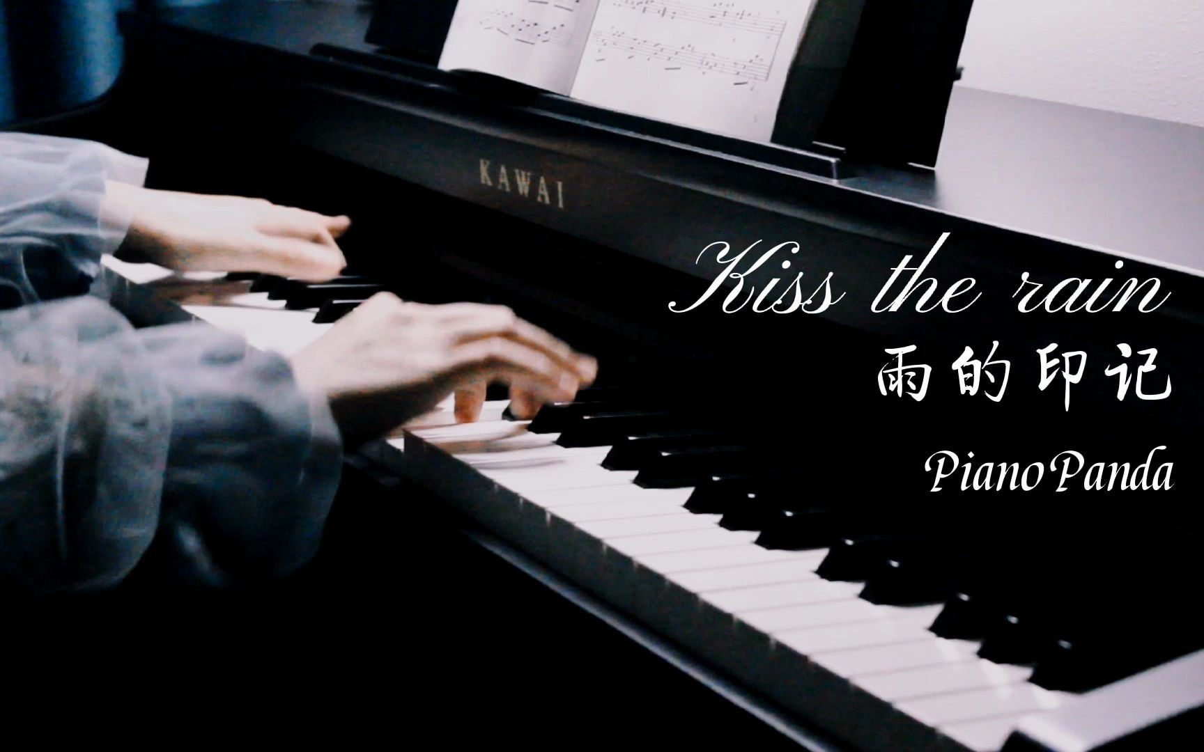 [图]超好听的纯音乐 Kiss the rain雨的印记 一首公认的好听的钢琴曲【PianoPanda】