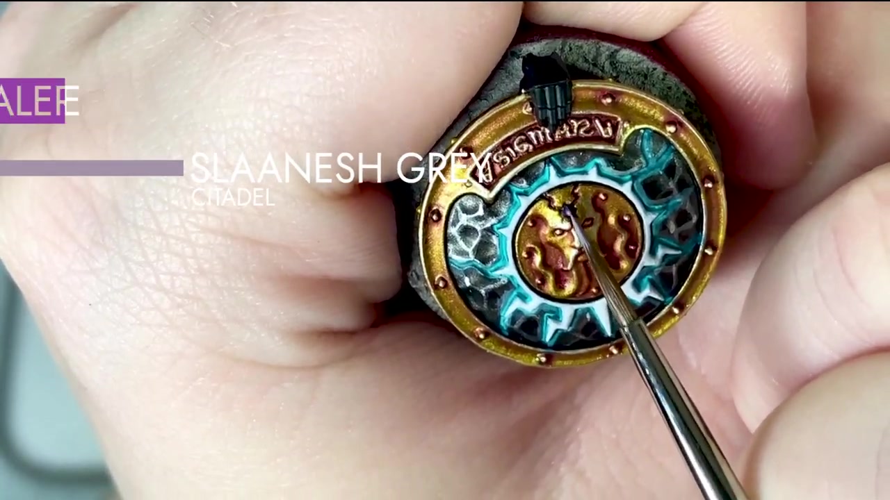 [图]HOW TO PAINT Stormcast Eternals Annihilators Shield Warhammer Age of Sigmar