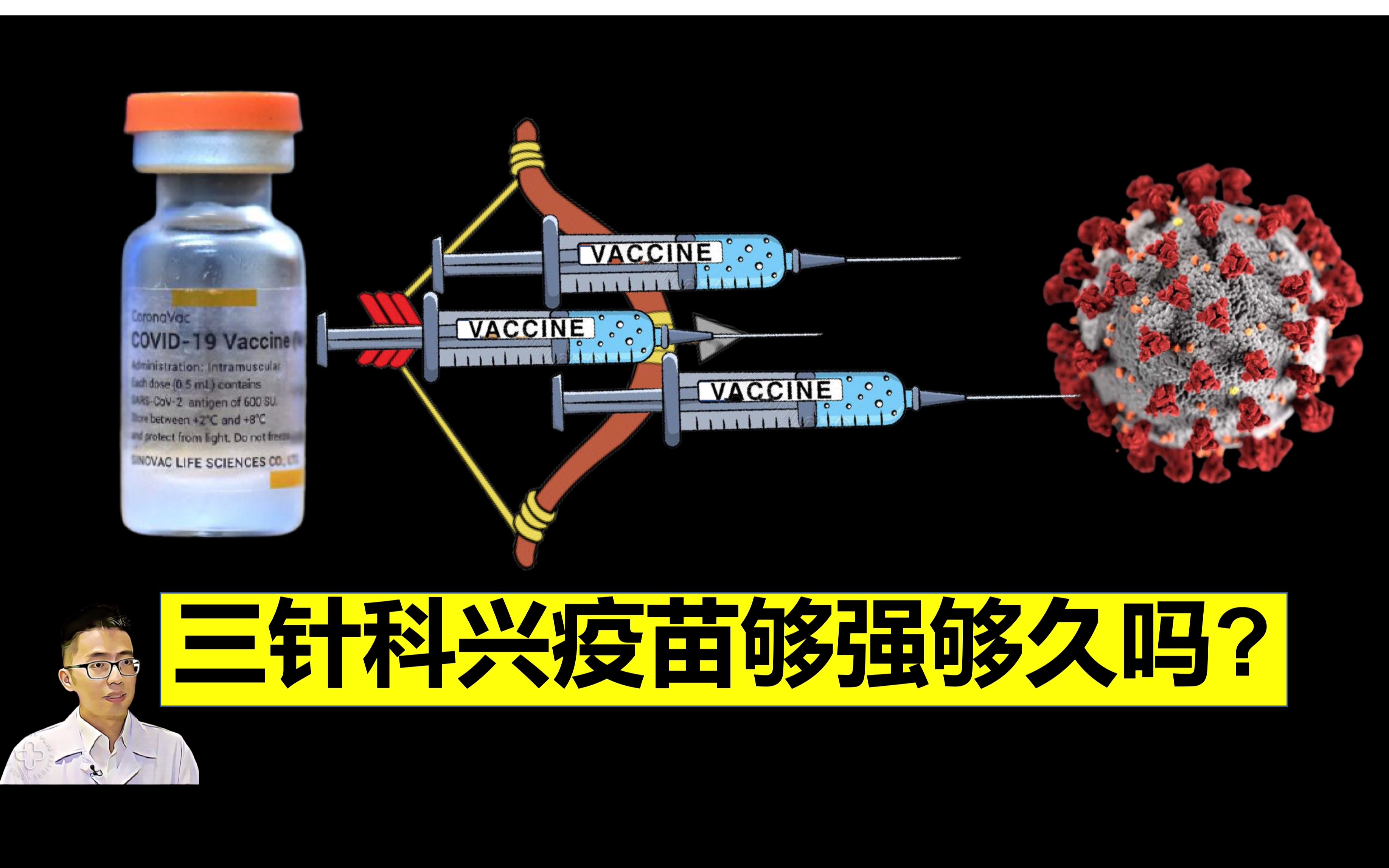 八个月内接种三针科兴疫苗的临床二期试验结果出炉,解读文章给大家介绍科兴保护力到底能有多持久哔哩哔哩bilibili