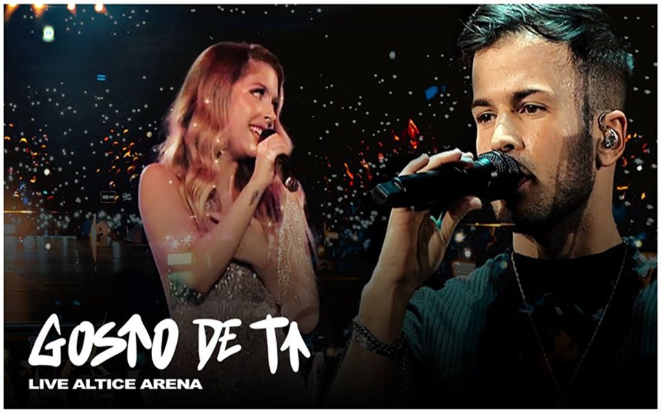 [图]兄妹情深！葡萄牙小天王David Carreira&妹妹Sara Carreira - Gosto de ti (Live Altice Arena)