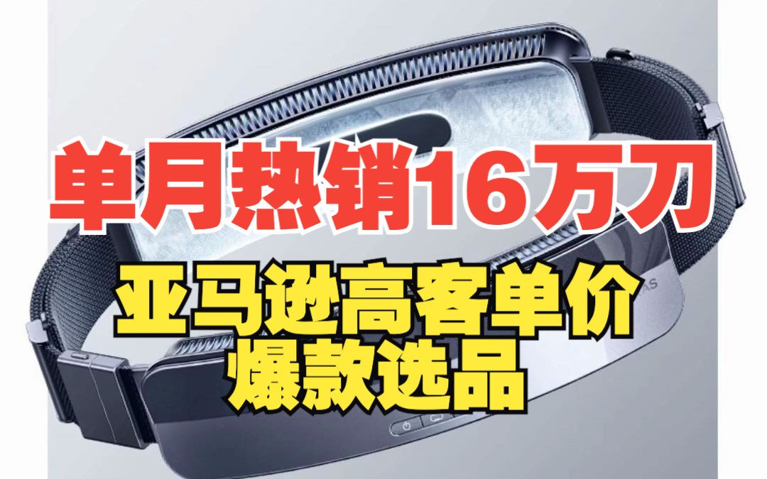 单月热销16万刀!亚马逊高客单价爆款选品!哔哩哔哩bilibili