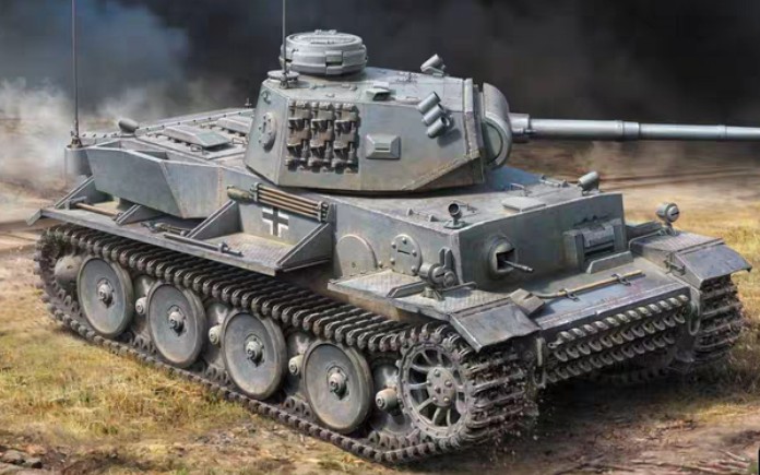 坦克世界闪击战63版本6级虎王vk3601h尽力局把妹