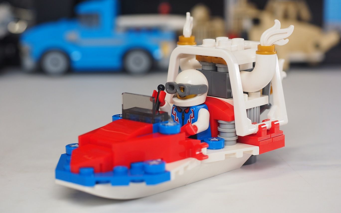 短小精悍的小快艇:乐高创意百变系列31076高速特技快艇