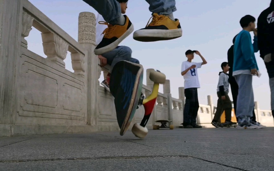 【滑板】 尖翻练习