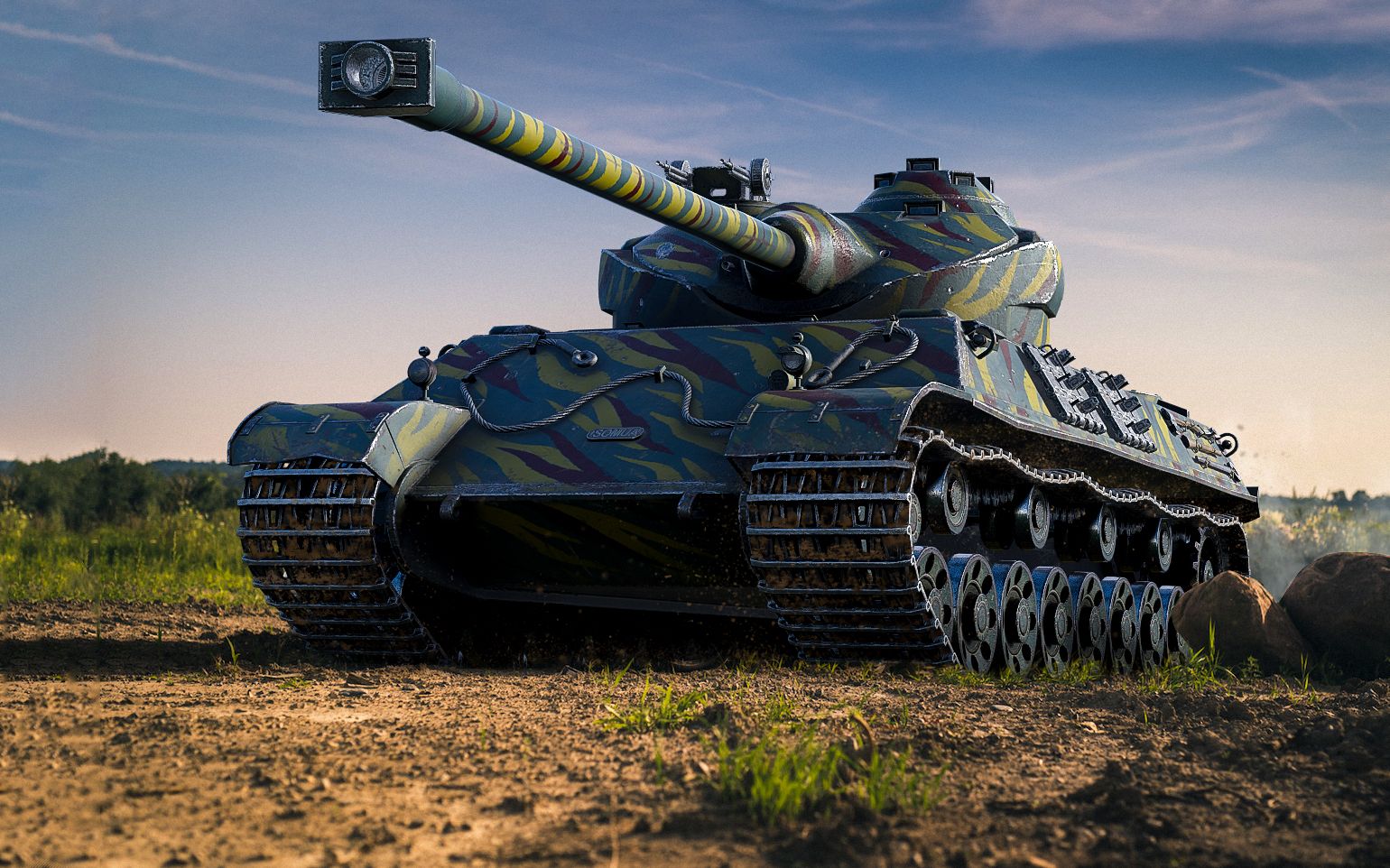 【坦克世界老兵回归】索玛sm5000输出