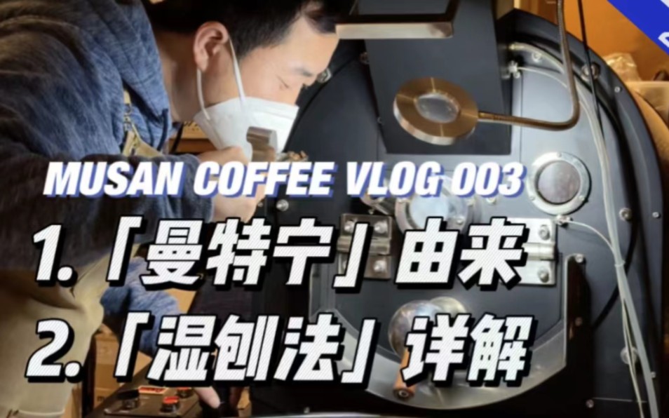 Vlog003曼特宁的由来+湿刨法详解|茂山咖啡日记2023哔哩哔哩bilibili