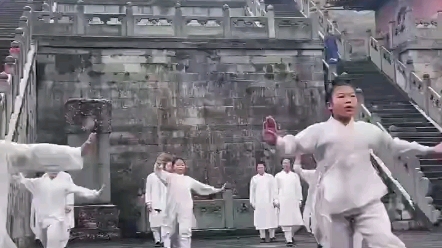 [图]武当习武少年群象