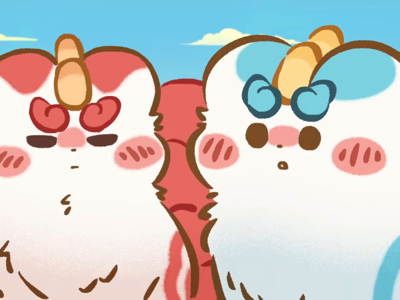 有兽焉:果然没人能够拒绝双倍可爱的貔貅兄弟