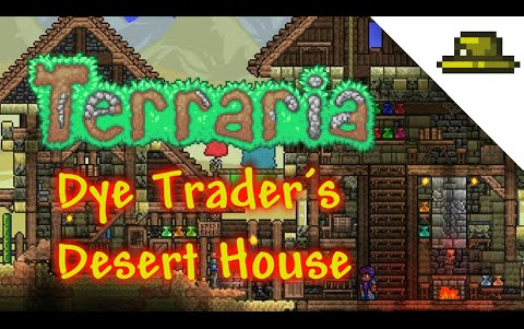 建造染料商房屋 | NPC沙漠房屋 | Terraria Speed Build哔哩哔哩bilibili