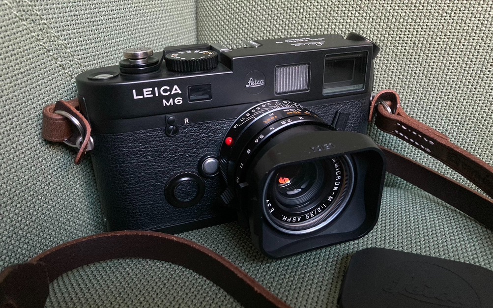 leica m6 ttl 徕卡m6上卷 新手笨方法也能拍38张