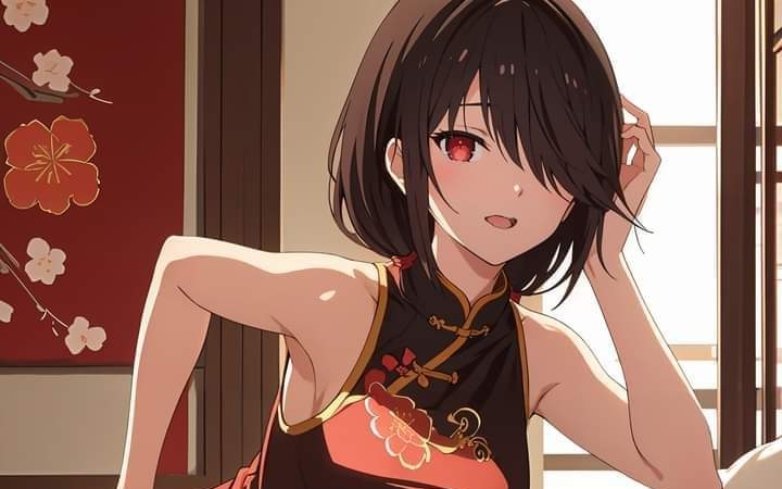 狂三:"老公,你喜欢旗袍吗?