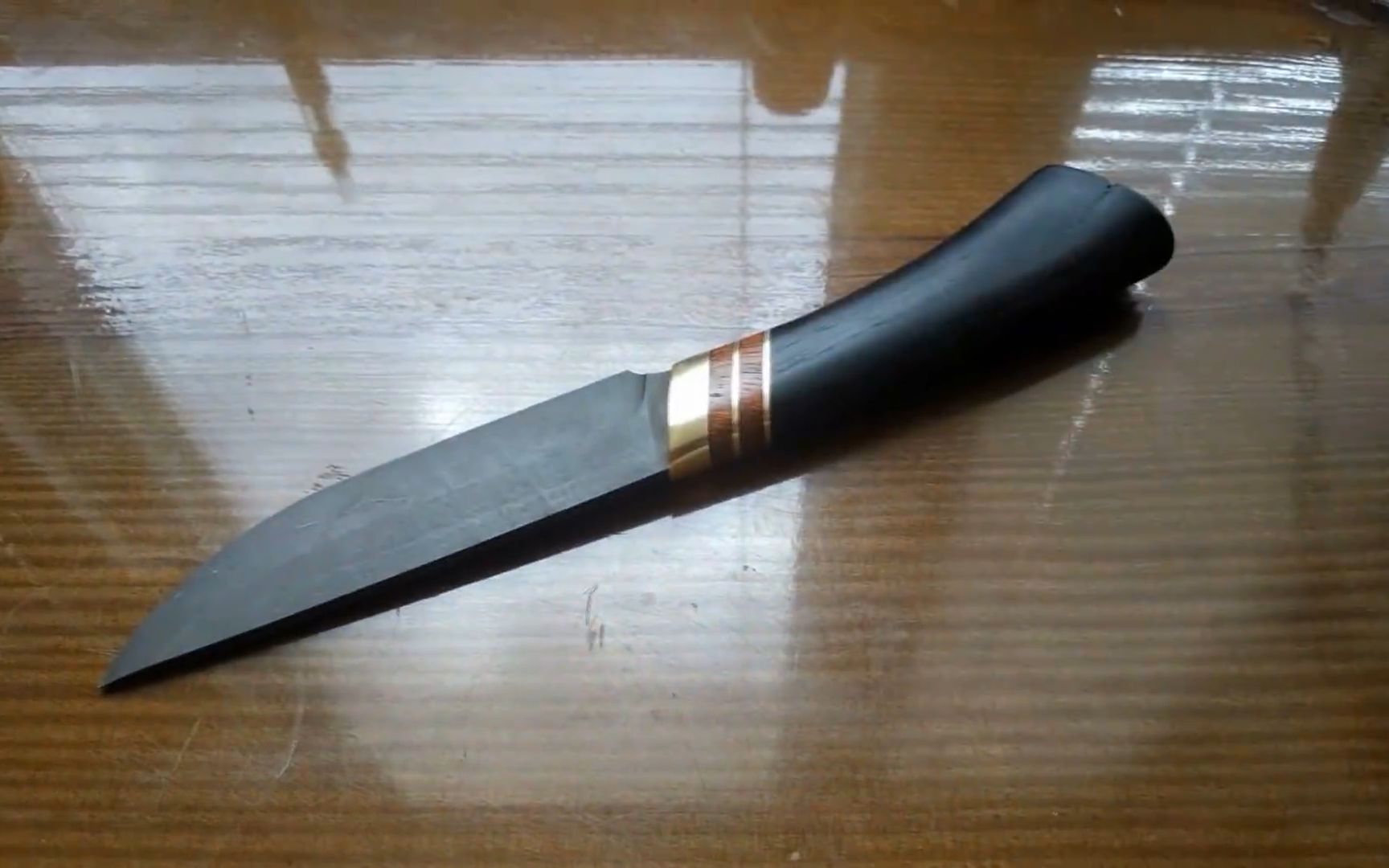 【硬核手工】diy小刀07_哔哩哔哩_bilibili