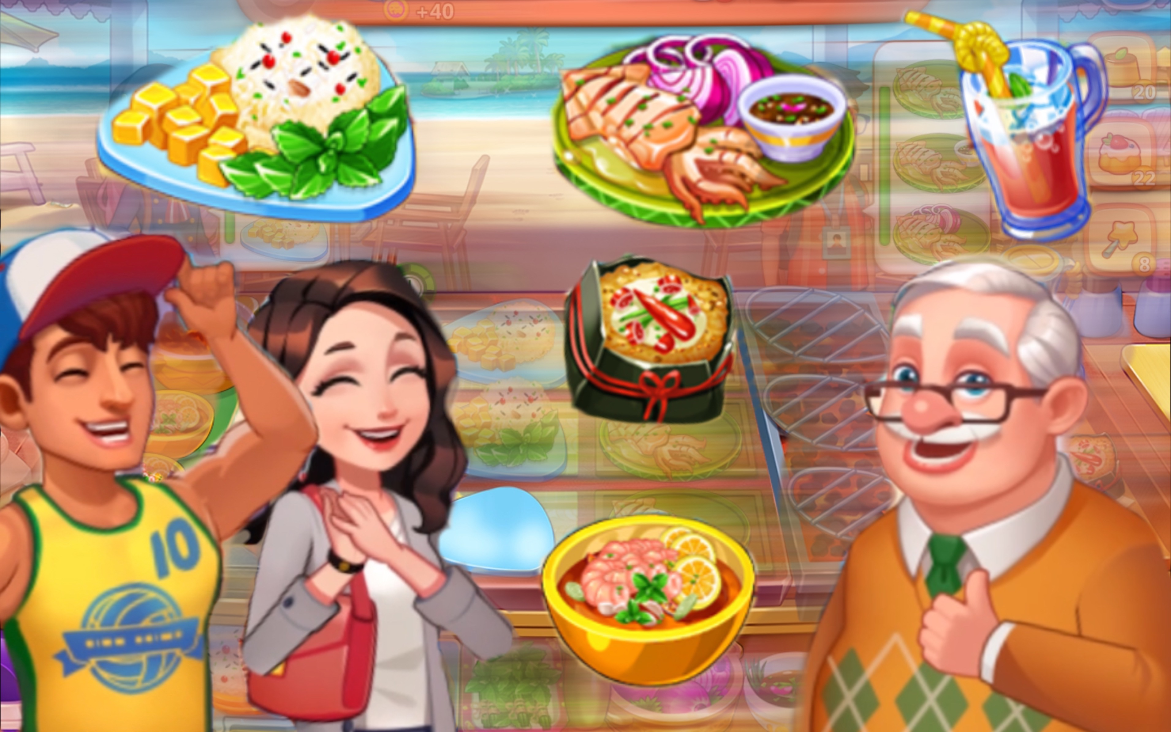 美食小当家-滋滋烤鱿鱼,回放的时候感觉自己反应好慢呀