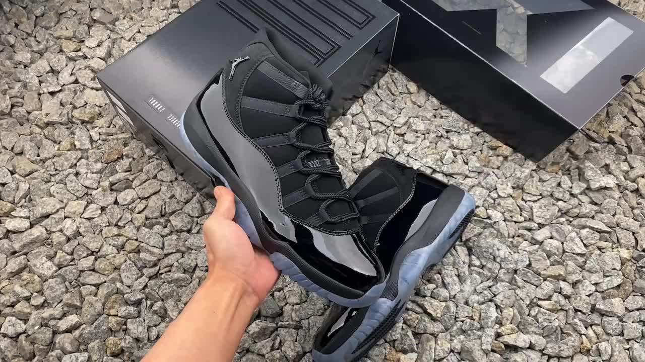airjordan11capandgownaj11乔11黑武士男子文球鞋zbbg