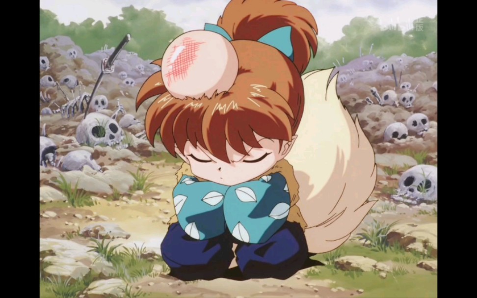 犬夜叉史上最惨小狐狸七宝认识你十分钟就挨了三次打