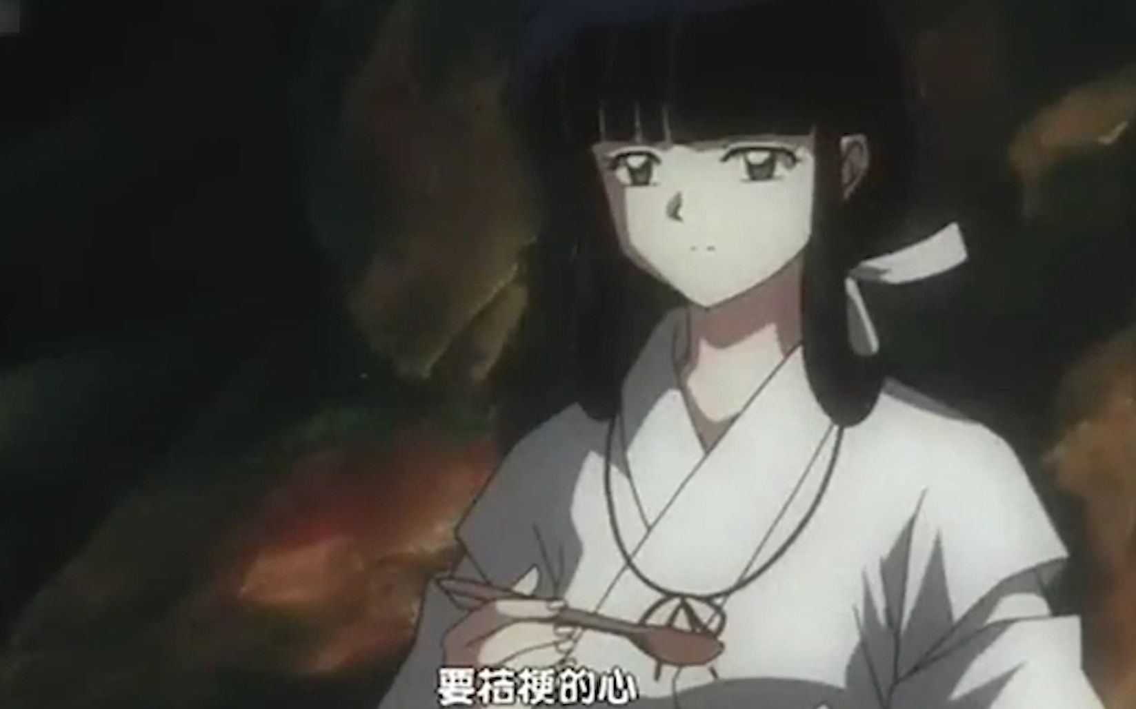 奈落真正的愿望,是桔梗的心啊!