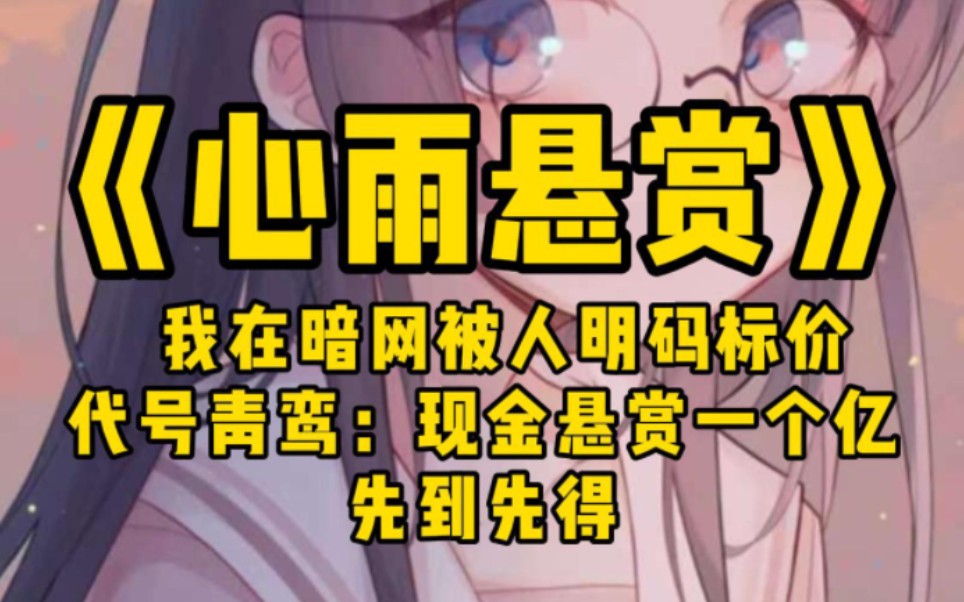 【心雨悬赏】我的人头在暗网被人明码标价,代号青鸾:现金悬赏一个亿.先到先得…哔哩哔哩bilibili