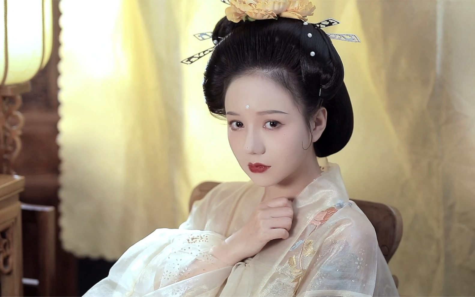 如果生在唐朝那就是绝世美人儿|林芳兵版杨贵妃仿妆|洛丽塔大哥