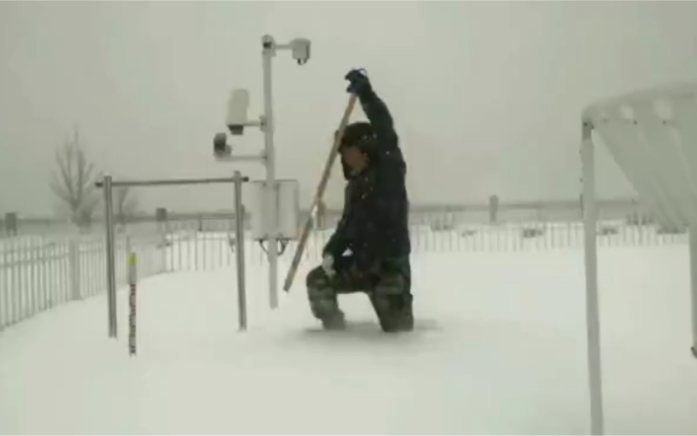 内蒙古通辽市遭遇特大暴雪哔哩哔哩bilibili