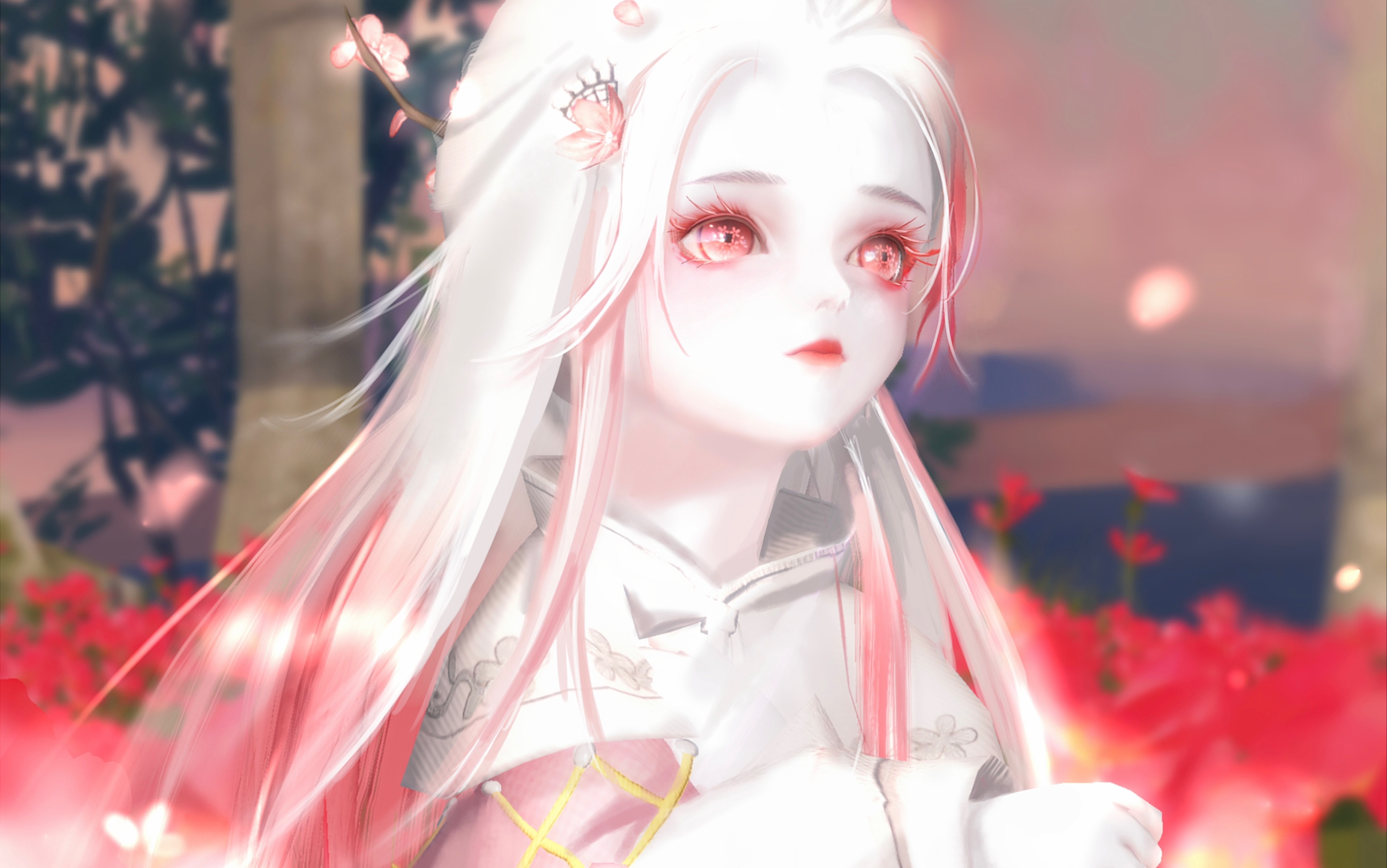【一梦江湖拍照】不是大头是嘤萝,饿了来沧海觅食的