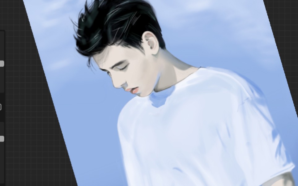 【procreate】照片练习——胡先煦