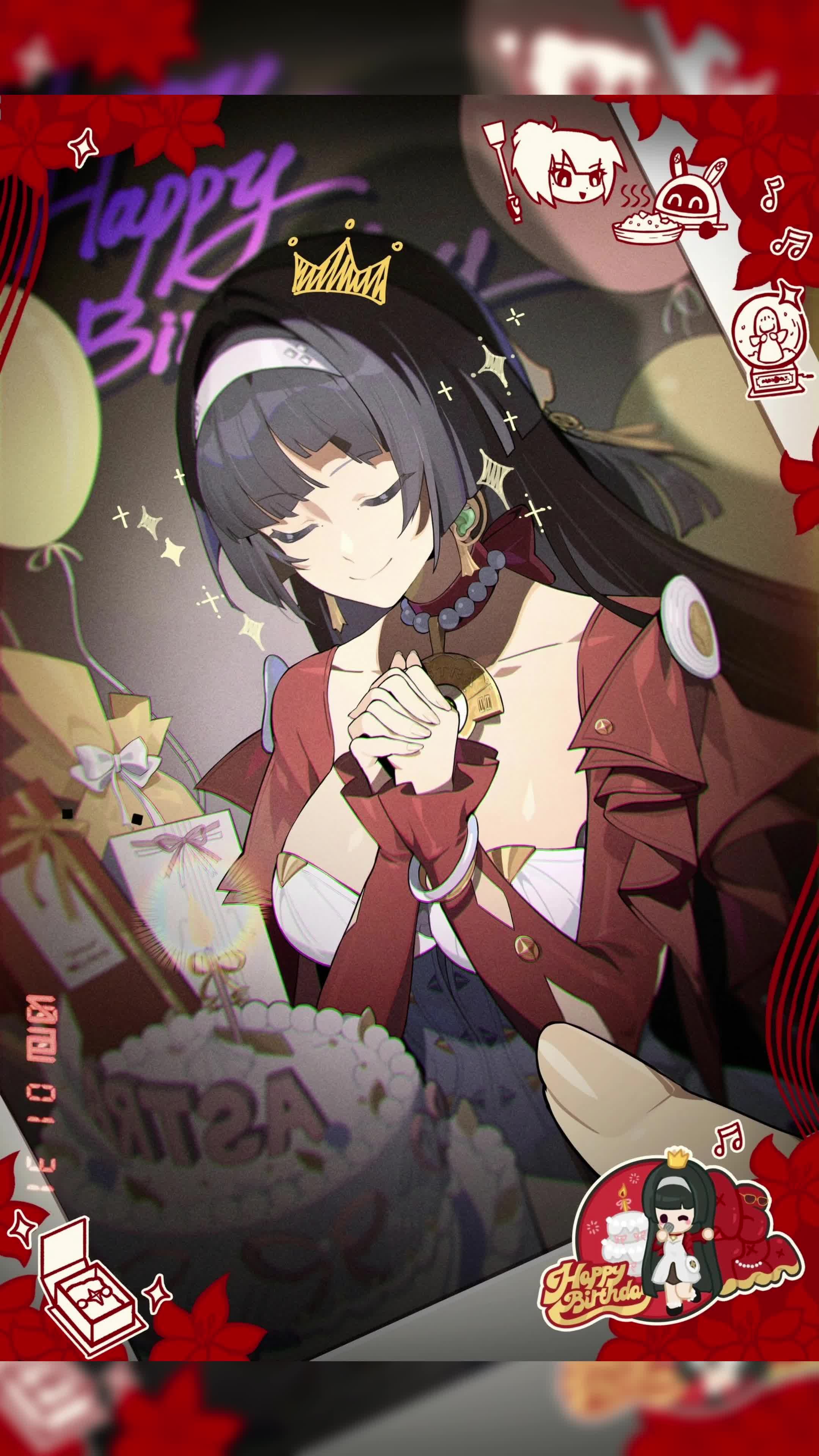 绝区零角色生日贺图