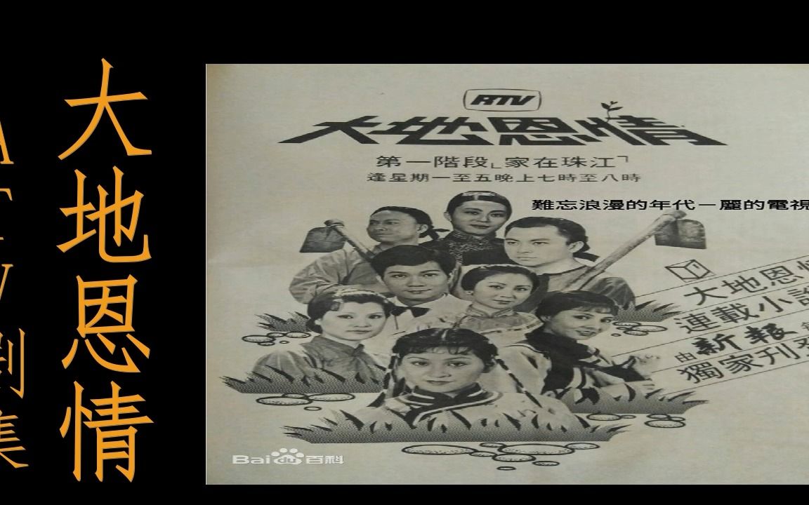 [图]【 ATV剧集 1980年 大地恩情配乐/纯音乐】