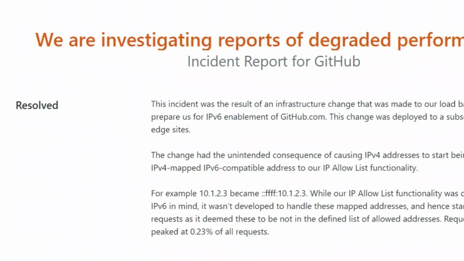 微软 GitHub 正准备为 Github.com 网站提供 IPv6 支持哔哩哔哩bilibili