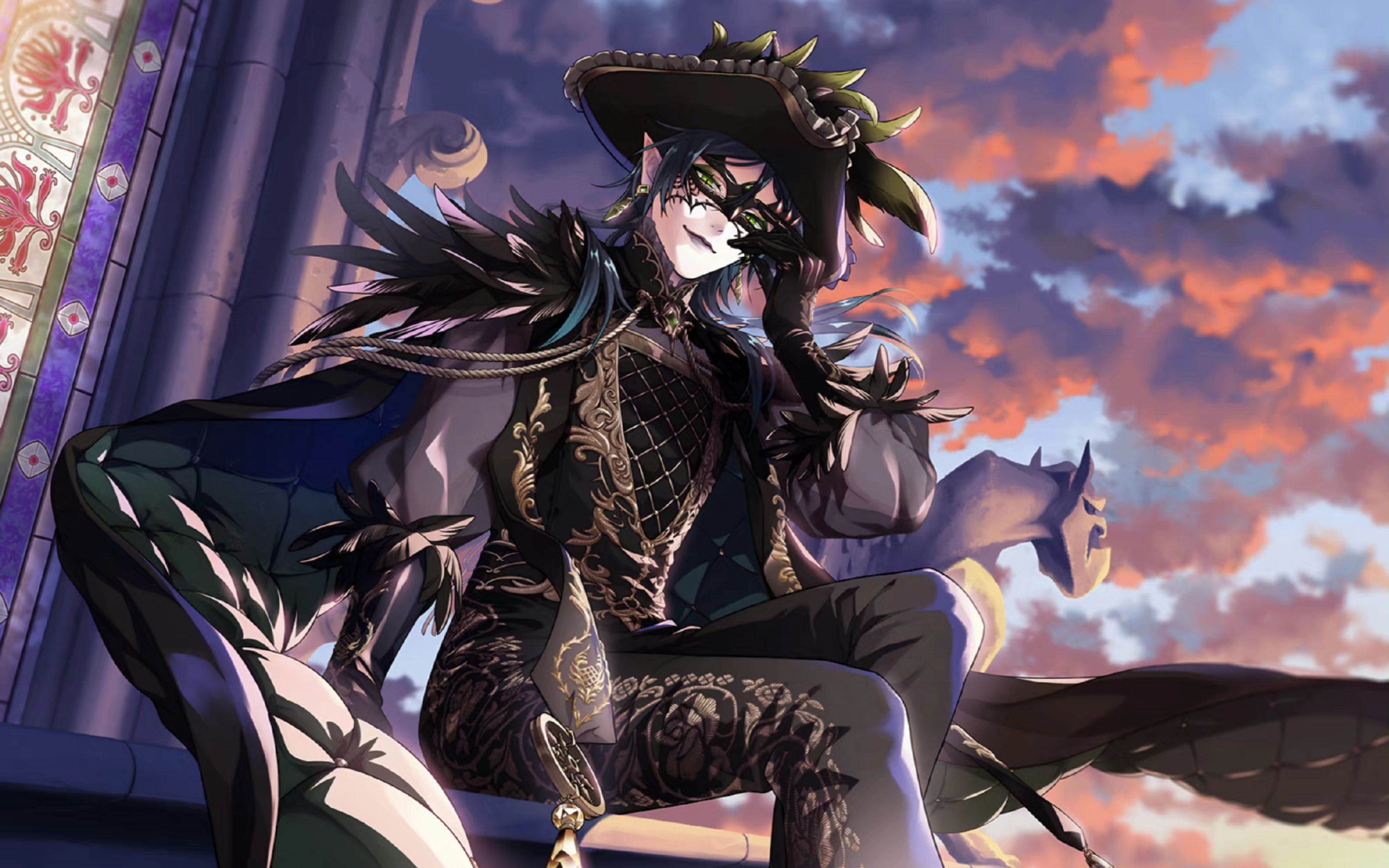 【扭曲仙境】malleus卡池up 抽卡 马哥你看一眼本监啊!