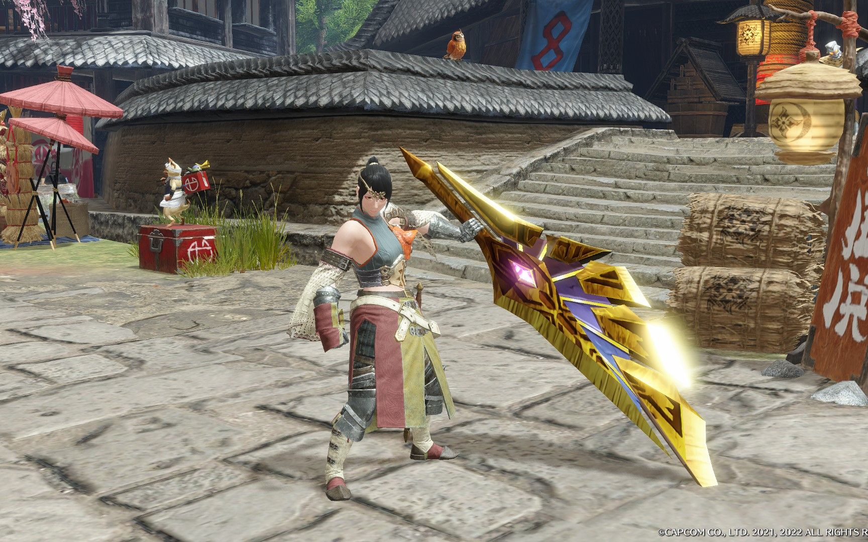 【mhr/mod】阁螳螂大剑 替换 天彗龙 蛇翼龙大剑(持续更新)