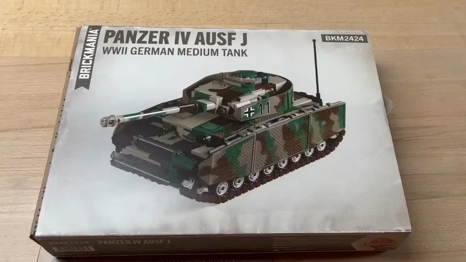 Brickmania panzer 4 hot sale