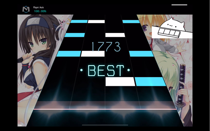 [malody]当你把3dan叠每行多塞一个音符._音游热门视频