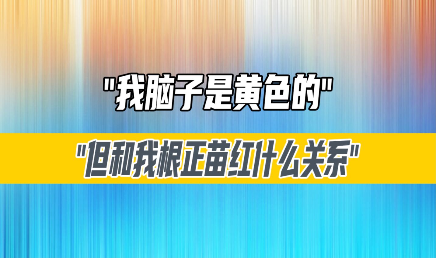 原来色狼都是爱国的,我脑子虽然是黄的,但关我根正苗红什么事?哔哩哔哩bilibili