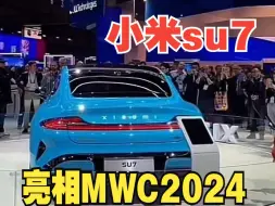 Download Video: 小米汽车欧洲首秀，亮相巴塞罗那MWC2024，引起大量老外围观