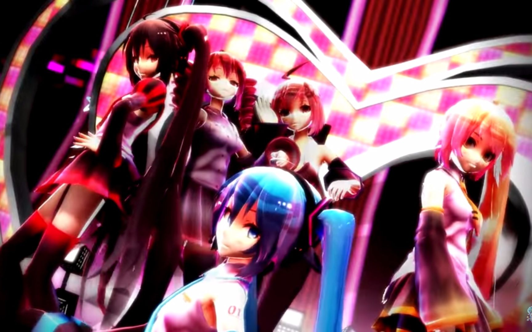 【mmd】carry me off【miku haku teto neru zatsune】