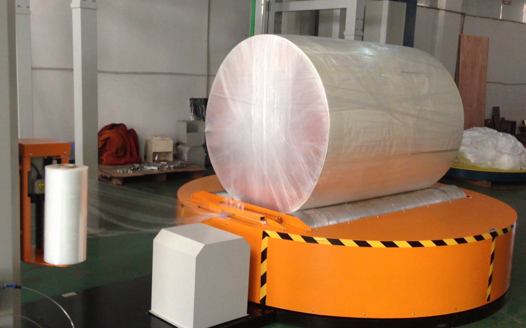 缠膜机 圆筒缠绕机 包装机 围膜机 广东深圳东莞 珠三角厂家